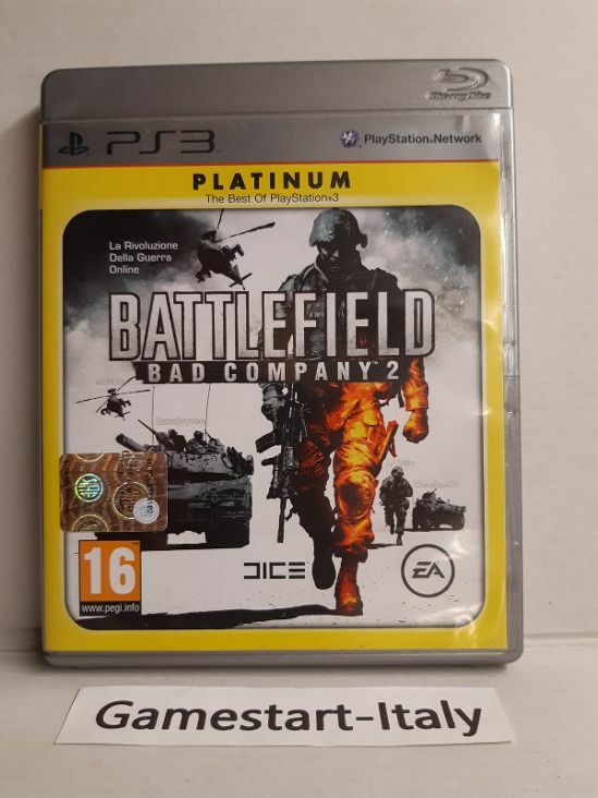 BATTLEFIELD BAD COMPANY 2 - SONY PS3 - GIOCO USATO FUNZIONANTE PAL VERSION