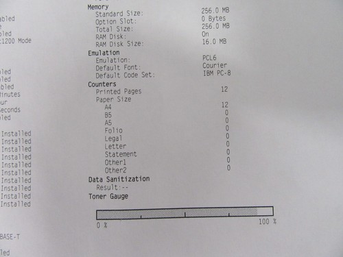 Kyocera ECOSYS 2100DN Mono Laser Printer Just 12 Pages! 91% Toner Level WARRANTY - Picture 4 of 5