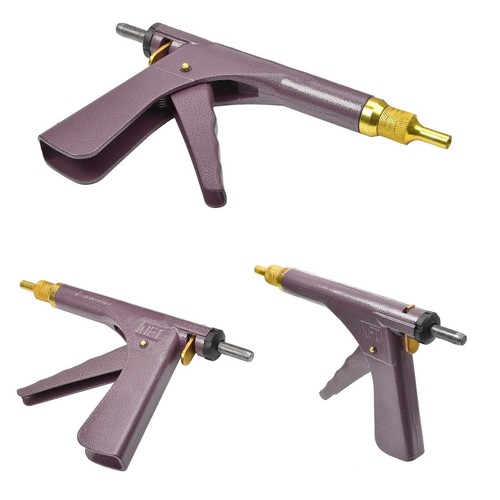 Motorcycle Tubeless Vacuum Tyre Repair Gun Tools Tire Repair Puncture Plug Kit - Foto 7 di 24