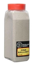 Woodland Scenics B1374 Fine Ballast Light Gray Shaker