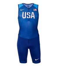 NEW Nike USA Official Rio Olympic Track Team Tank Unitard Body Suit 898156 Sz Lg