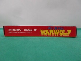 NES -- WAR WOLF / Werewolf: The Last Warrior -- New!! Famicom, JAPAN Game. 10908