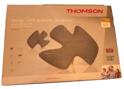 THOMSON Antenne ANT 1639 Design UHD Sculpture für DVB-T/T2, Perf. 55,gr