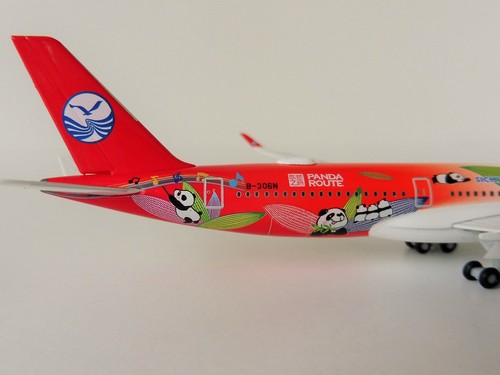 Sichuan Airline Panda Route Airbus A350-900 1/500 Herpa 534499 A350 Xwb - Picture 11 of 12