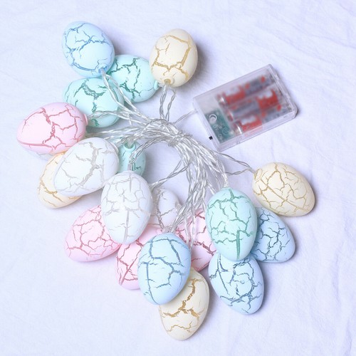 Easter Eggs Wire String Lights Battery Operated Light Party Home Decor Lamps - Picture 10 of 17