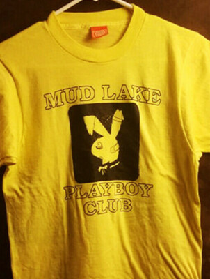yellow playboy bunny shirt