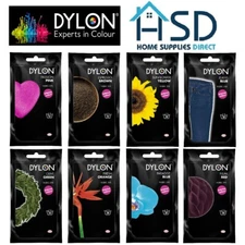 DYLON Hand Dye 50g Sachet - Fabric Clothes Jeans Textile Cotton Wool Silk Linen