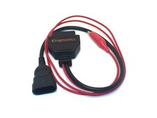 Fiat Alfa 3 Pin Obd To 16 Pin Adapter Diagnostic Marea Coupe Multiecuscan Uk
