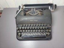 1947 4C Smith Corona Clipper Portable Typewriter w/ Original Case thumbnail