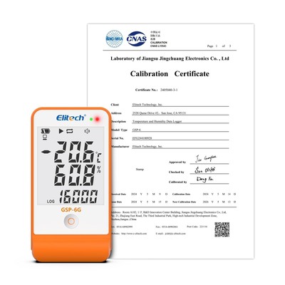 Elitech Digital Temperature Humidity Data Logger Pharmacy Refrigerator Thermo...