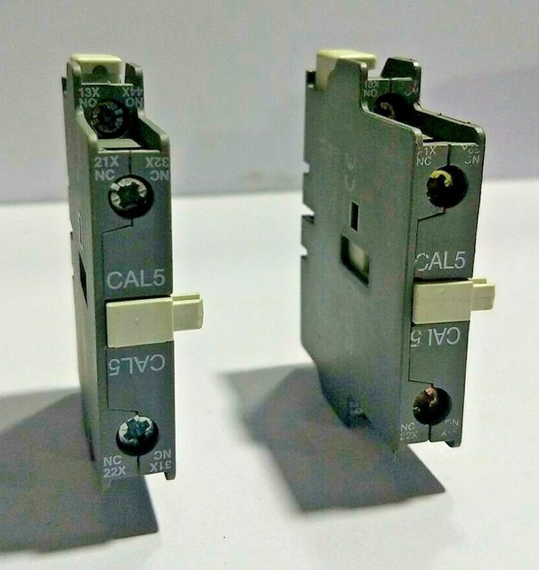 ABB CAL5-11 Auxillary Contact - 2 pcs lot | eBay