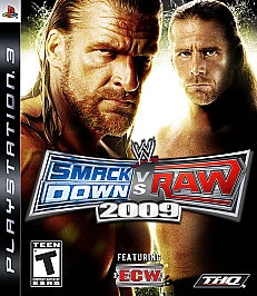 Sony PlayStation 3 WWE Smackdown vs. Raw 2009 Video Games for sale