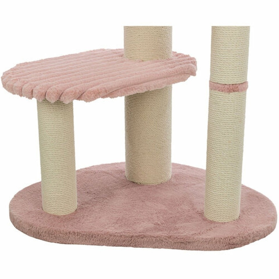 Tiragraffi Ovale Per Gatti In Cartone Ecologico – 43 X 26 Cm, Antiscivolo, Traspirante, Per Mobili E Riposo, Adatto A Spazi Ridotti