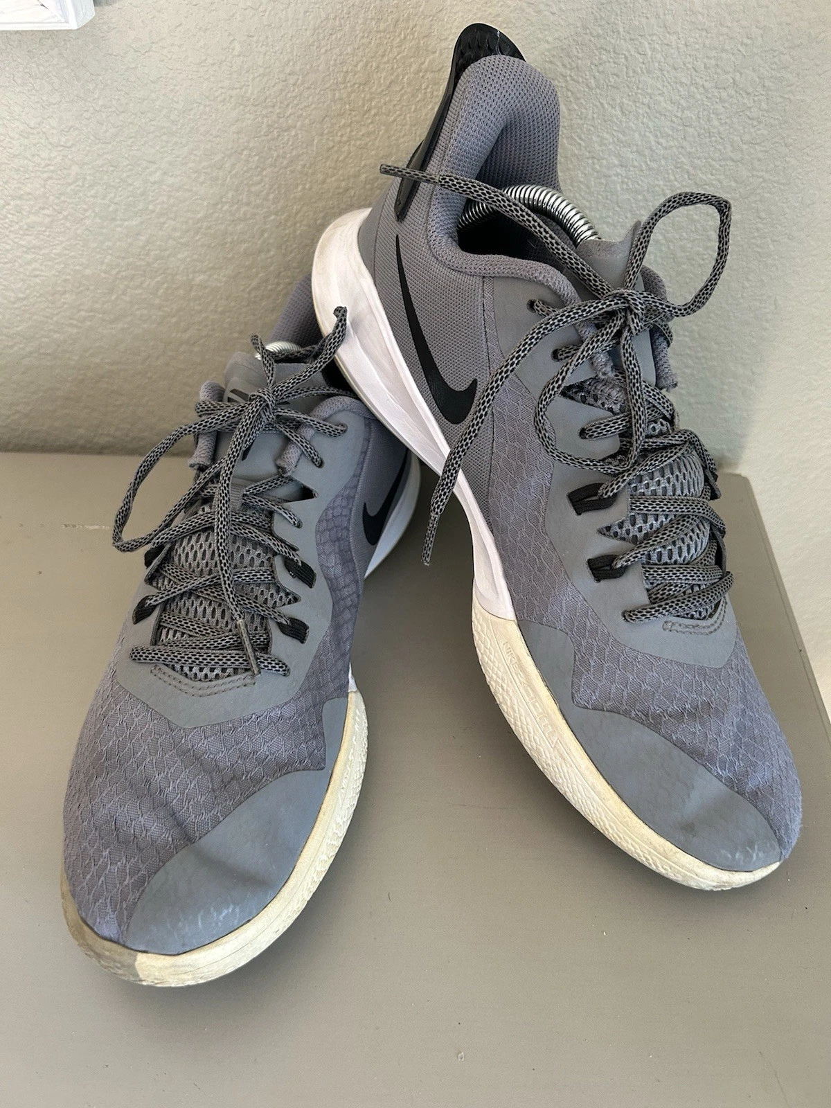 Scarpe Nike Kobe Mamba Fury uomo 10 cool grigio nero basket sneakers sportive