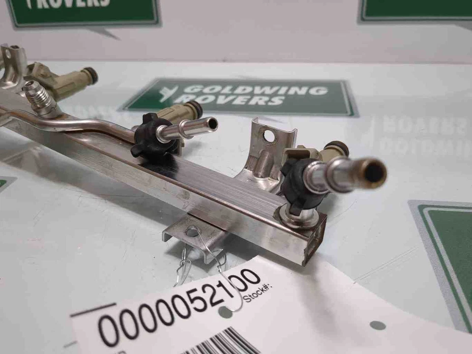 Carril de inyección de combustible 00-01 Saab 9-3 B205L Foto 3 de 4