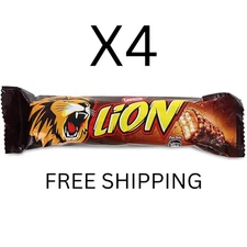 Nestle Lion Chocolate Bar Pack Of 4 FREE SHIPPING