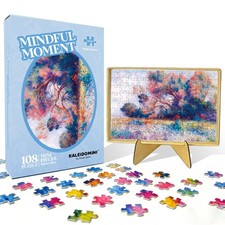 108 Pieces Small Jigsaw Puzzles For Adults Mini Landscape Colorful Jigsaw Art
