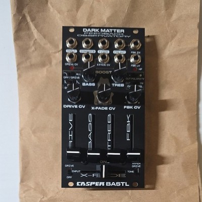Bastl Instruments Casper Dark Matter Eurorack Feedback Modul mit Box aus Japan