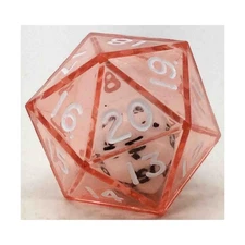Koplow Dice d20 Double Dice - Red w/White New