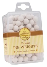 Mrs. Anderson's Baking Ceramic Pie Crust Weights, Natural Ceramic Stoneware 