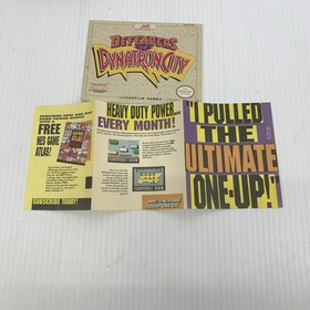 Defenders of Dynatron City Nintendo NES 1992 Complete Box Game Manual