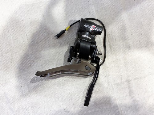 Campagnolo Record 11 Sp EPS Electronic Front Derailleur Braze-on CSD Chain Guard