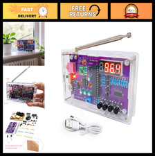 DIY FM Radio Kit - Soldering Practice Project 87-108MHz, 2 Power Supply Modes, L