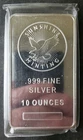 Sunshine Minting 10oz Silver Eagle Bar in a Plastic Envelope