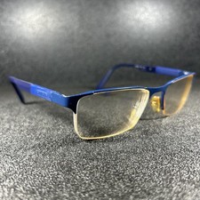 Carrera Eyeglasses CA8821 PYF Matte Blue 53-18-140 Half Rim Excellent Condition