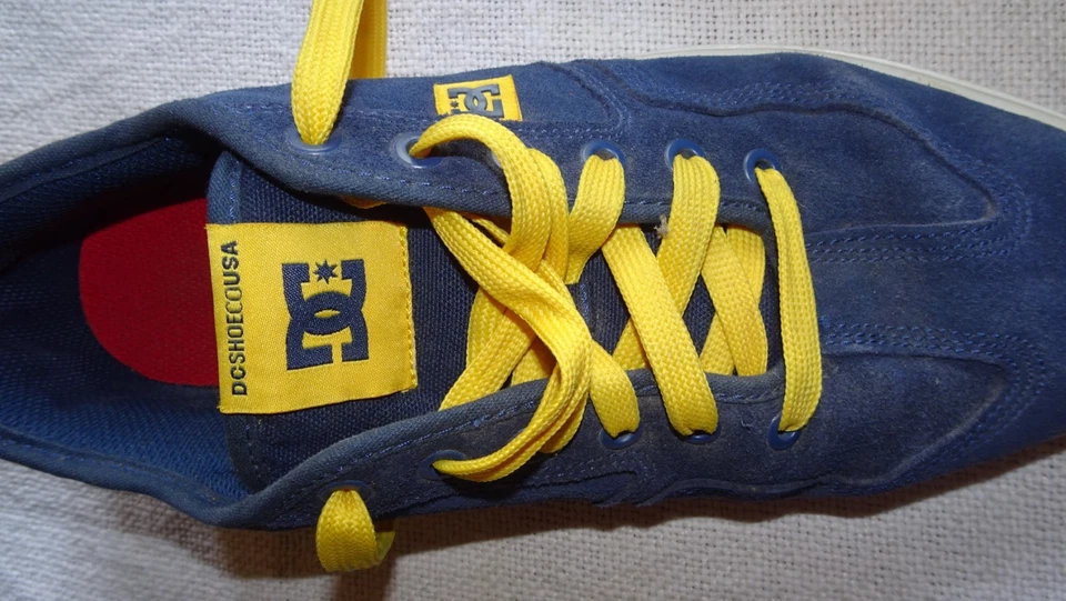 Chaussures de skateboard bleu marine DC shoes modèle Vestrey S taille 44 neuves - Photo 3/4