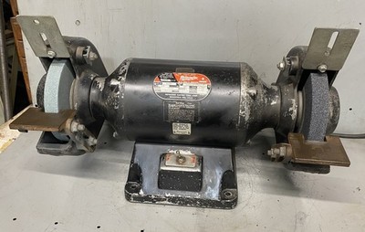 Milwaukee 8  Bench Grinder 3/4HP Heavy Duty Vintage USA