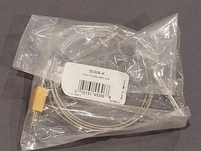Cooper Atkins Oven / Freezer Air Temperature Probe, Thermocouple, Type K 50306-K