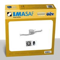 Imasaf Auspuff Mitteltopf für KIA Carnival + Gran Carnival III 2.9 Crdi 2006-