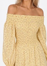 Rotate Birge Christensen yellow summer dress