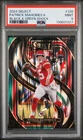 PSA 9 2024 Select Black Green Shock Prizm PATRICK MAHOMES Graded MINT #120