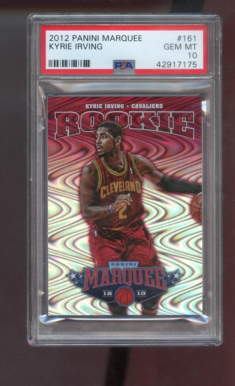 2012-12 Panini Marquee #161 Kyrie Irving ROOKIE RC PSA 10 Graded Basketball Card