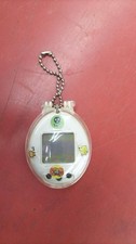 Bandai Original Tamagotchi White with Case From Japan A1468