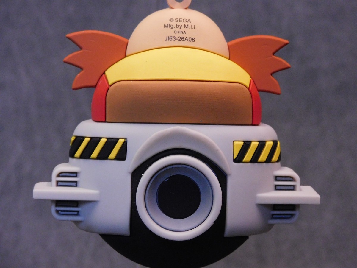 Sonic NEW * Dr. Eggman Clip * Blind Bag Series 6 Anniversary Key