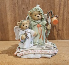 Beverly And Lila - "We Wish You A Merry Christmas" Cherished Teddies 2002 Figure