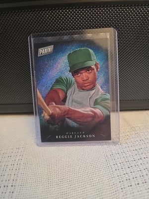2018 Panini Black Friday Panini Collection Rapture #RJ Reggie Jackson /25 HOF