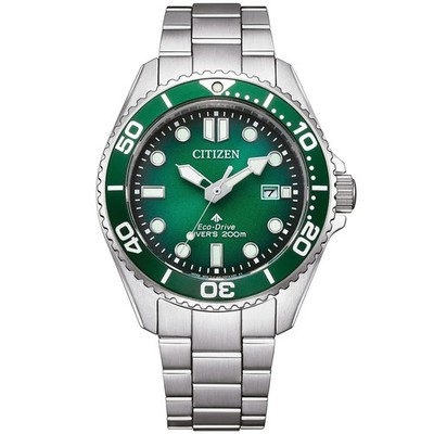Citizen Promaster Dive Silber Herren Armbanduhr BN0269-50W