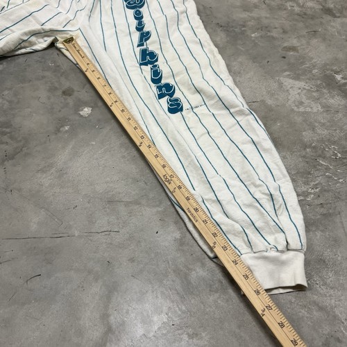 Pantalones de salón vintage 1993 Miami Dolphins NFL para hombre L logotipo ropa de equipo LEER POR FAVOR - Imagen 6 de 8
