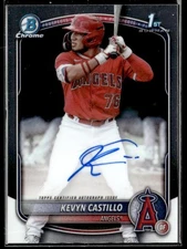L42,624 - 2025 Bowman Chrome Prospect Autographs #CPAKC Kevyn Castillo Auto