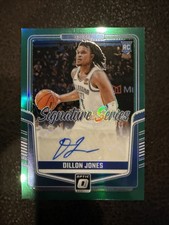 Optic Basketball Dillion Jones Holo RC Auto 12/49 Signature Series. SS-JGT