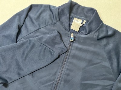 Adidas Women s Medium ClimaCool Blue Track Jacket Vented Back