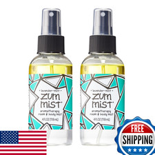 Indigo Wild Zum Mist Room  Body Spray - Lavender-Mint, Aromatherapy, Dual Pack