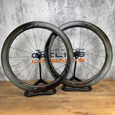 Zipp 2017 Firecrest 404 77/177 mozzo carbonio QR cerchio freno set ruote tubeless 1711 g