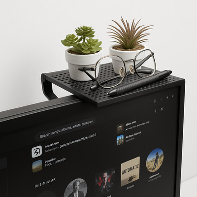 Top Regal passend für Bildschirm  Top Shelf TV Monitor  Lagerung