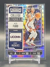 2024-25 Panini UConn NIL Azzi Fudd Rookie Panini Logo Connecticut Huskies #13