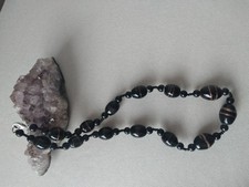 Glas Kette Murano Goldfluß